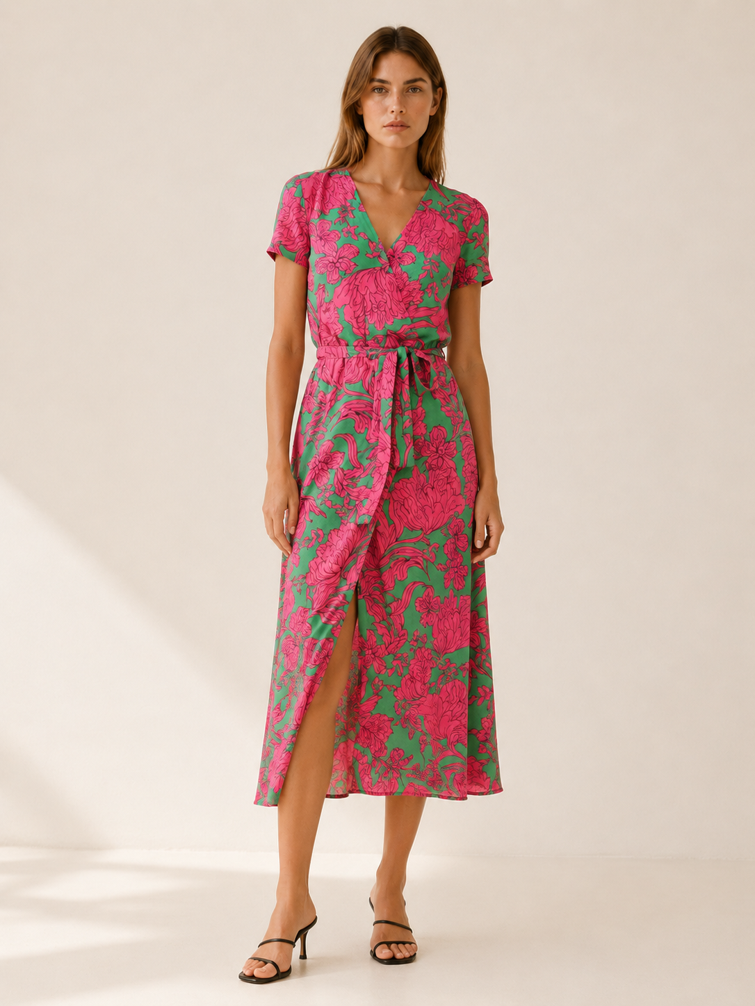 cressida midi dress Finish:Linen True White Long Sleeve Navy Blue filtercategory_Midi Dresses Lace up back
