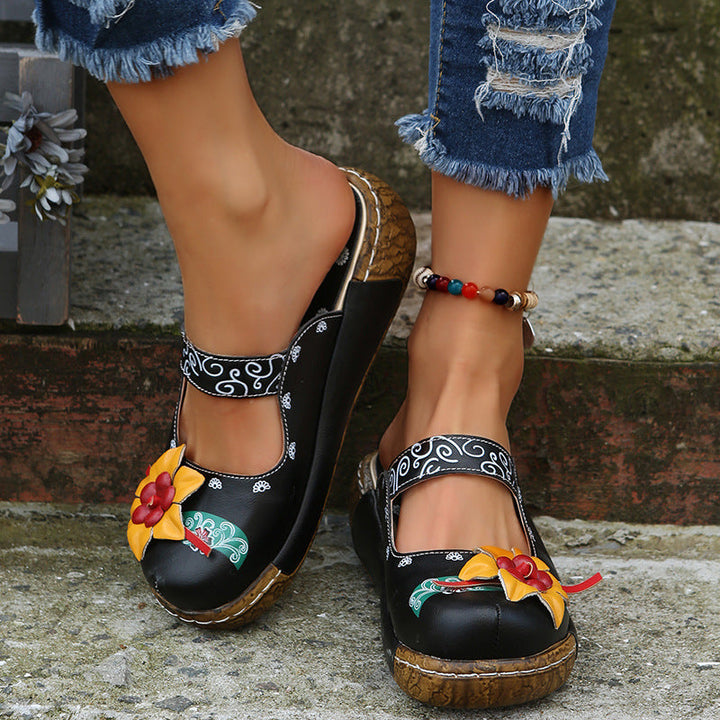 Isabella Handmade Orthopedic Sandals — sole view