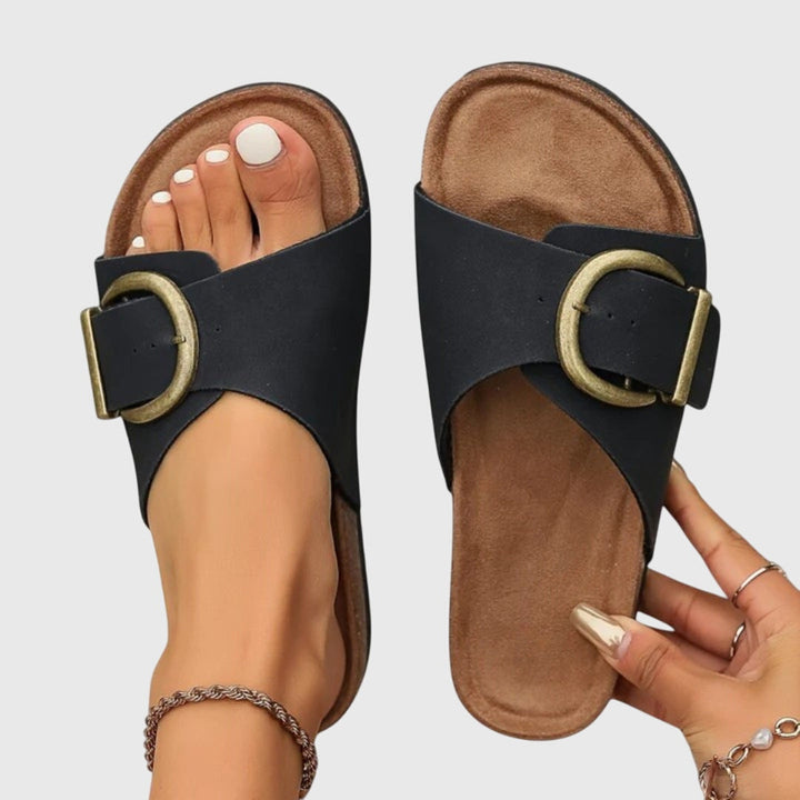 Amber Orthopedic Sandals — front view