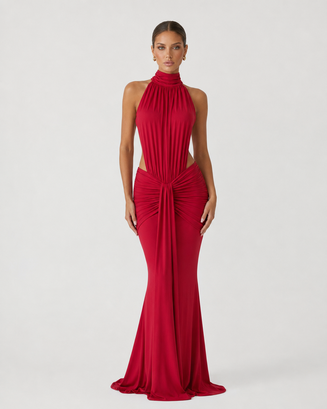 Scarlet Muse Gown - women's gown, back detail