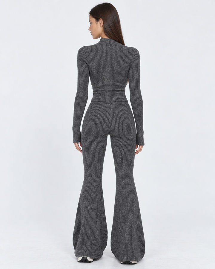 Soft Launch Knit Set — women's knit top, color option 3