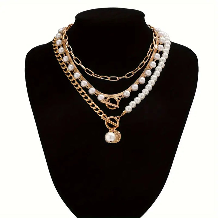 Close-up of individual pearls showing their smooth lustrous finish
