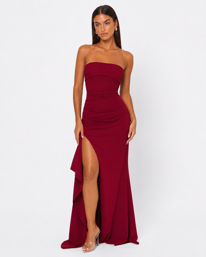 After Dark Maxi Dress — women's dress, three-quarter angle