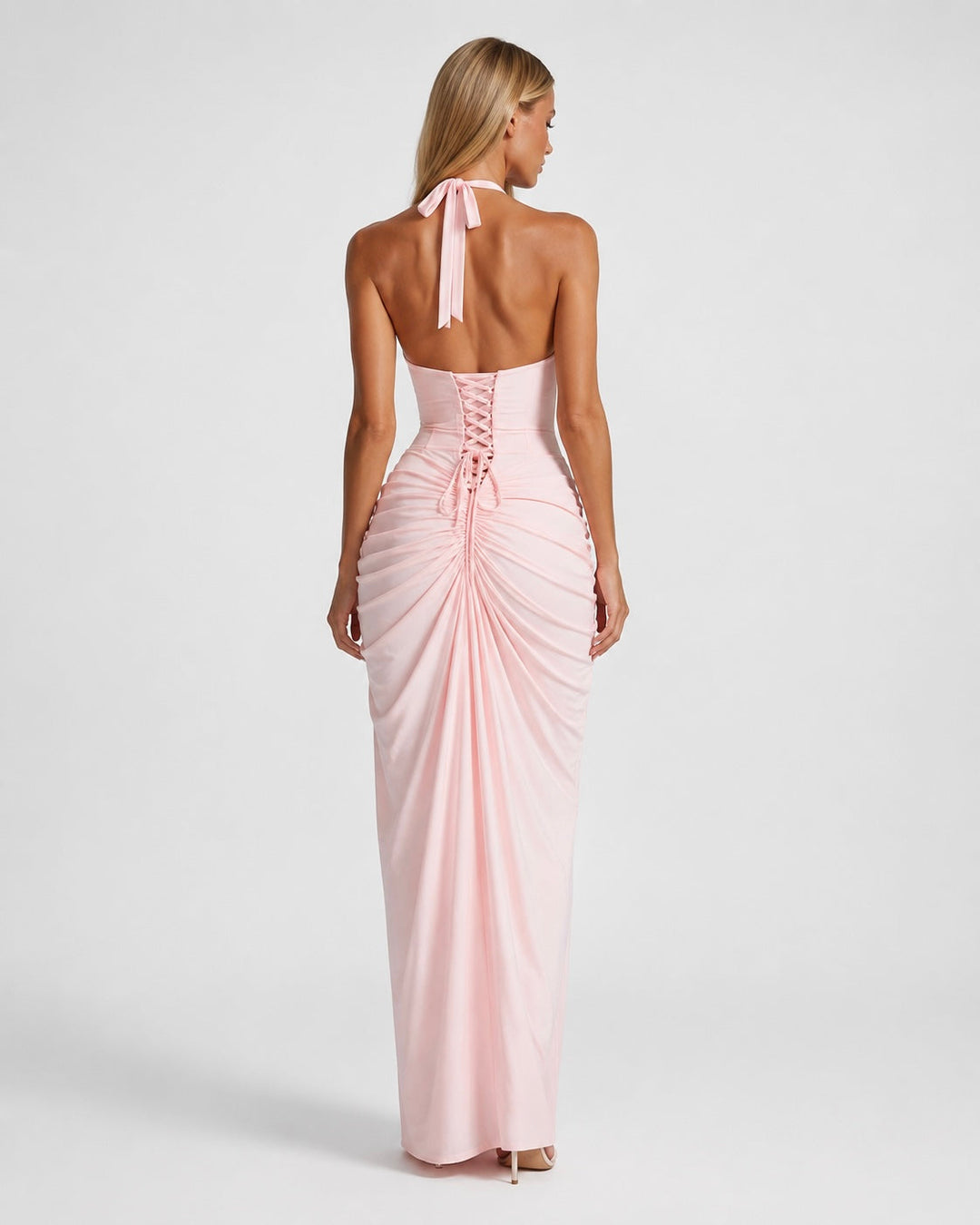 Sunset Siren Gown - women's gown, hem detail