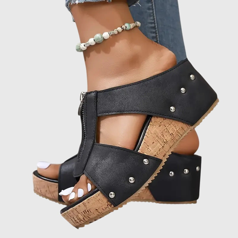 Jazlyn Orthopedic Sandals — back view