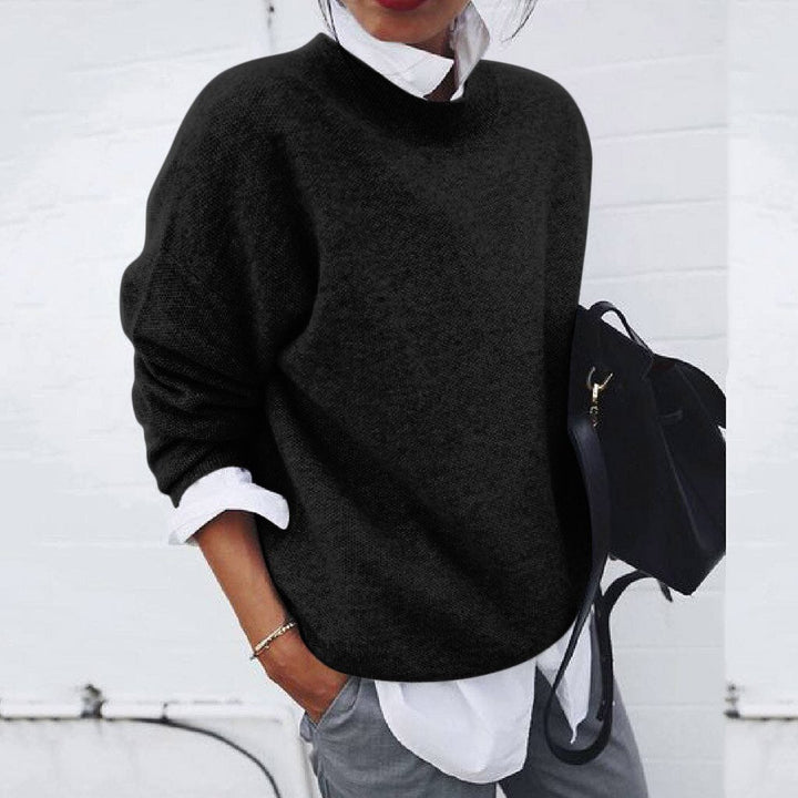Sophia Comfy Soft Pullover — front view