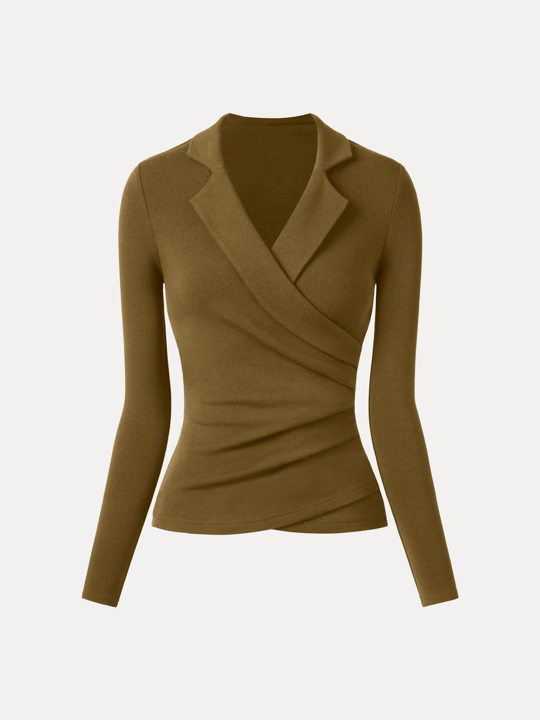 ProWarm Collared Surplice Top