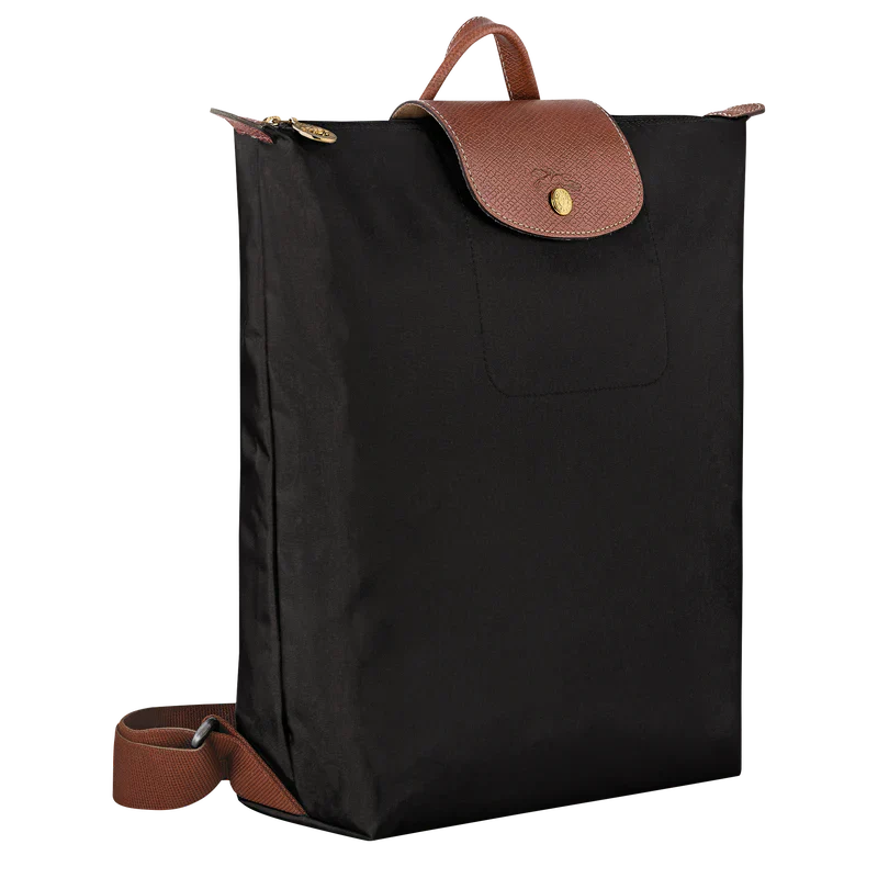 Longchamp Le Pliage Original Backpack Black — front view