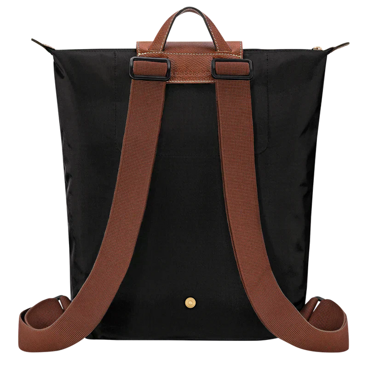Longchamp Le Pliage Original Backpack Black — detail view