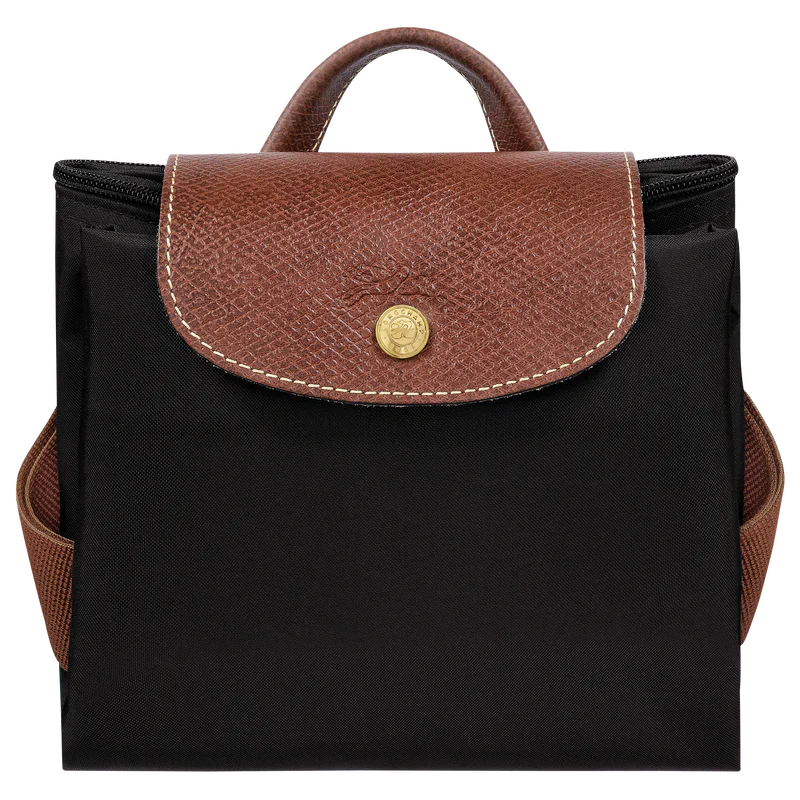 Longchamp Le Pliage Original Backpack Black — side view