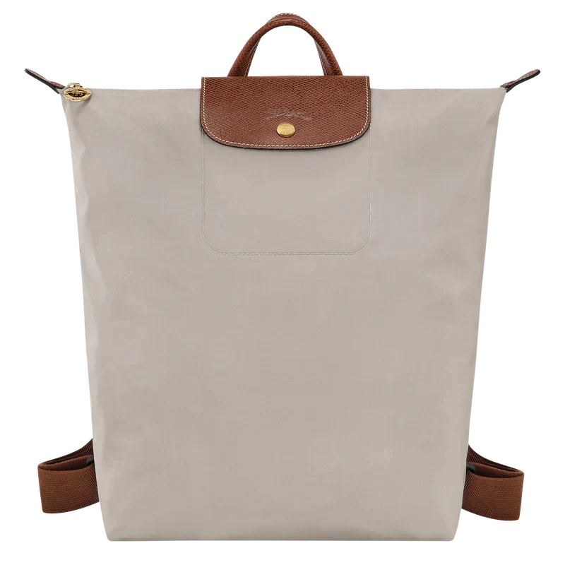 Longchamp Le Pliage Original Backpack Black — detail view