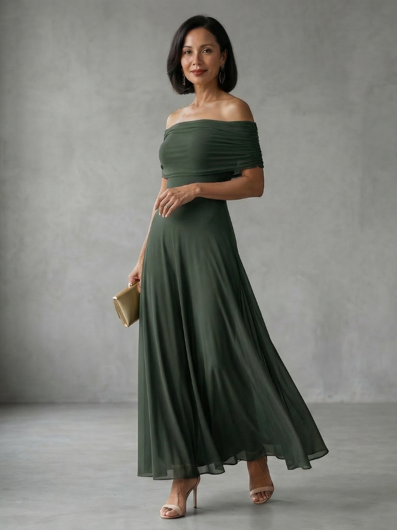 June Midi Dress — lifestyle shot