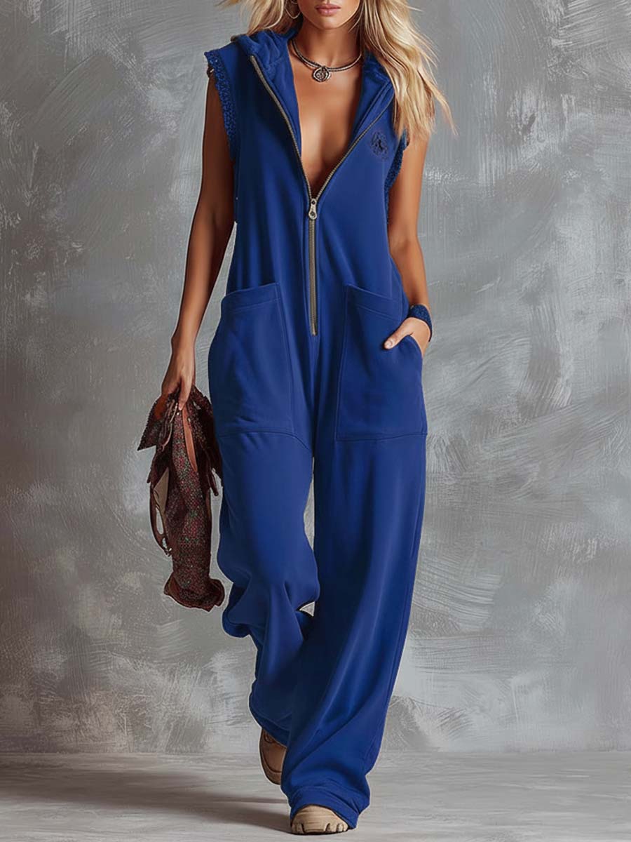 Danuta retro jumpsuit women – styled