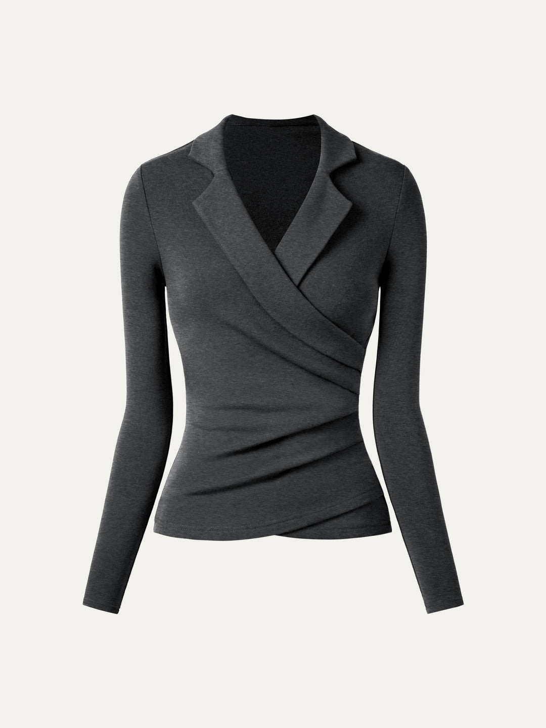 ProWarm Collared Surplice Top