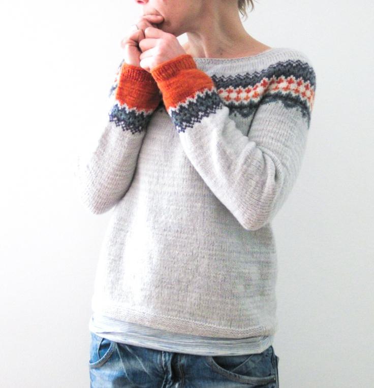 Carina Sweater of Love — back view