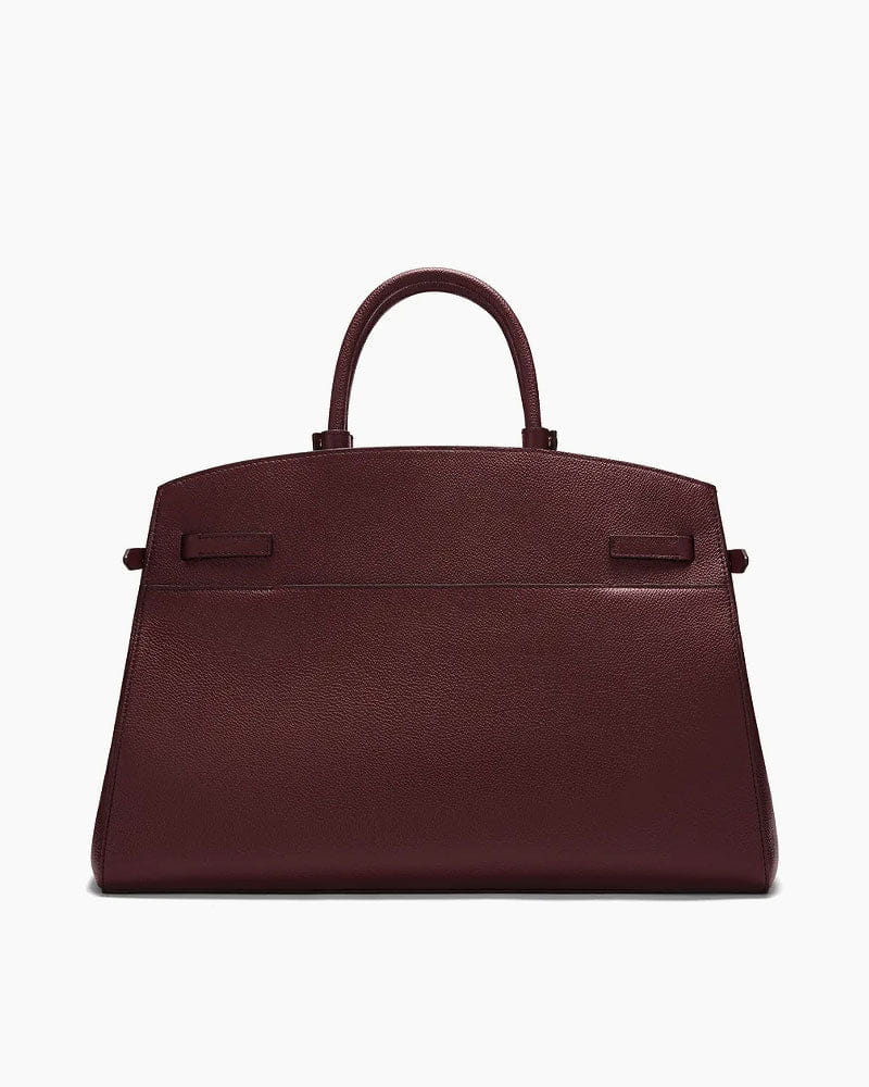 Women's Elegant Structured Top Handle Bag