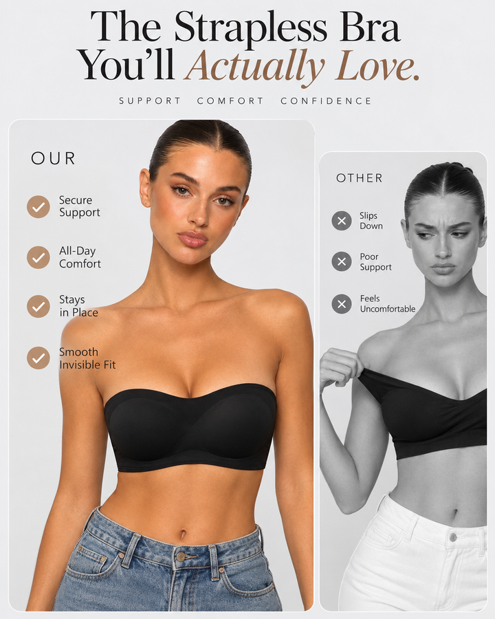 Stay Put Strapless Bra
