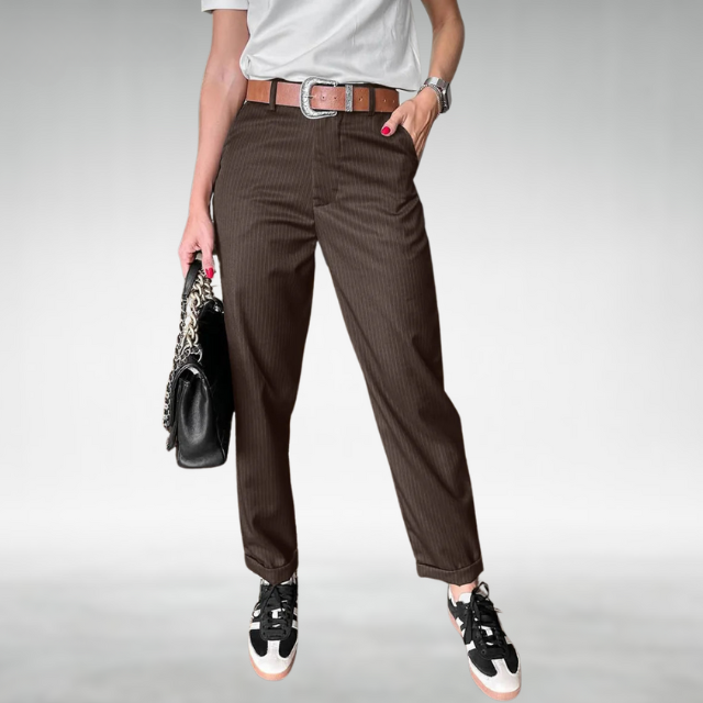 Noele Tailored Pants — front view