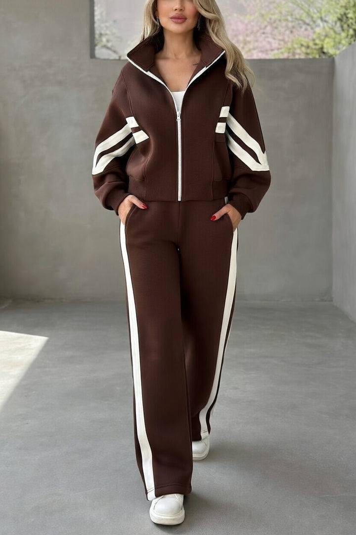 Retro comfort women's co-ord set – full length