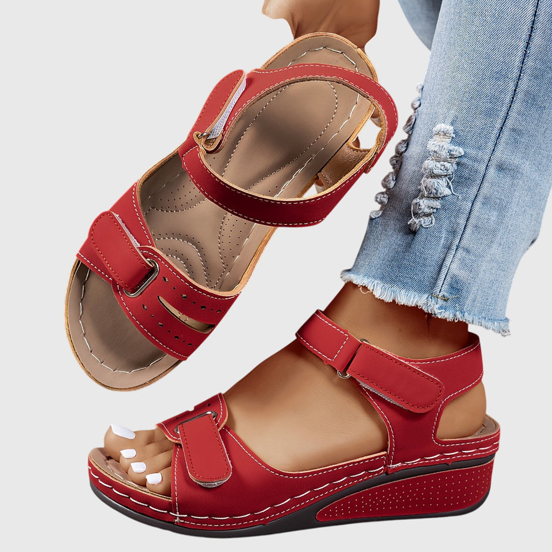 Crystal Orthopedic Sandals — front view