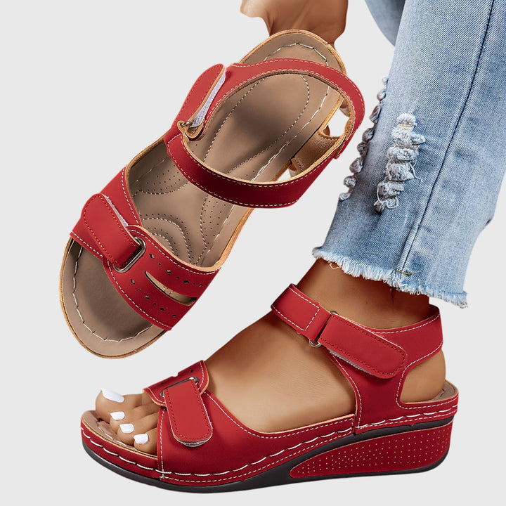 Crystal Orthopedic Sandals — front view