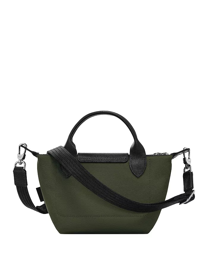 Longchamp Le Pliage Energy XS Crossbody Handbag Khaki Olive Green product shot