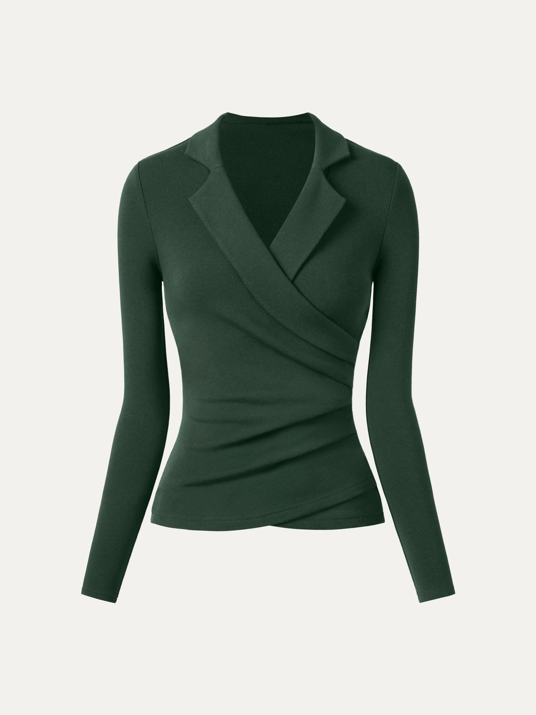 ProWarm Collared Surplice Top
