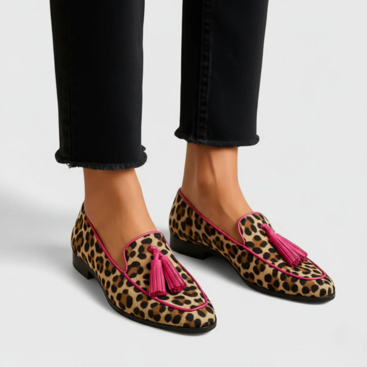 Lana Tassel Loafers — back view