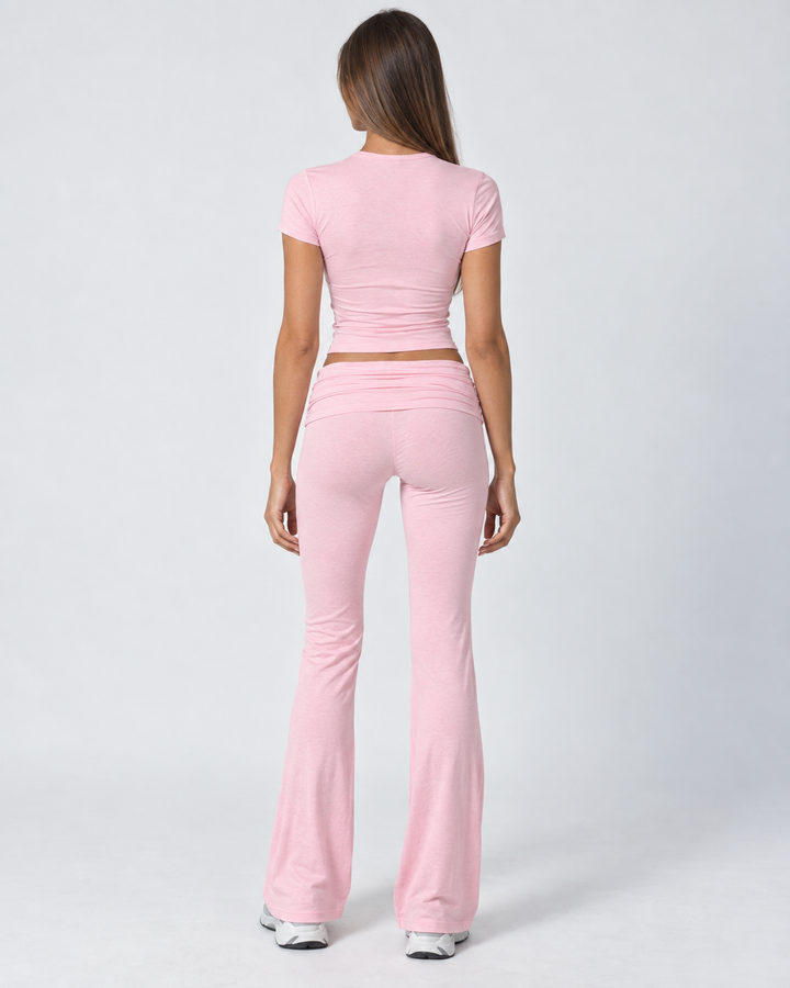 Off Duty Flare Set — women's two-piece set, shown in an alternative color
