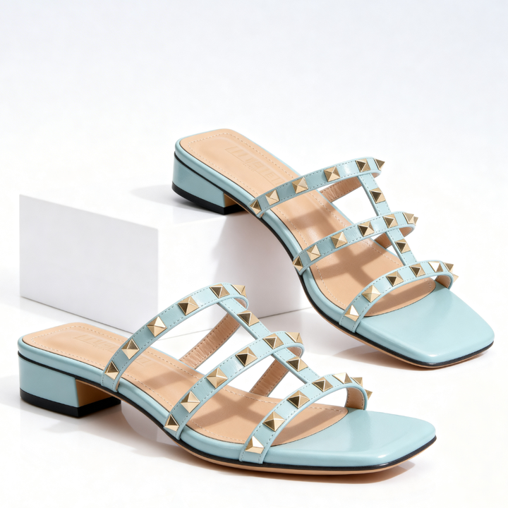 Odette Studded Sandal — lifestyle shot
