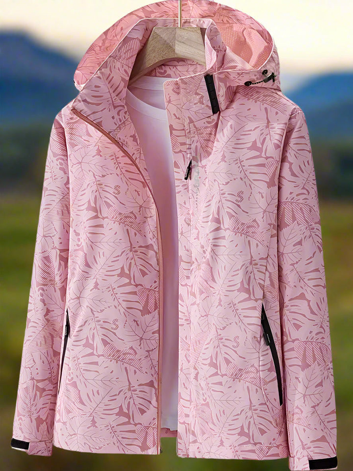 Tauriel | Leaf Print Windbreaker