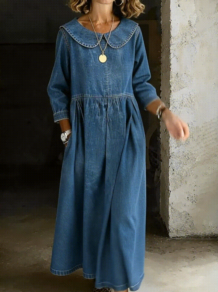 Clara Denim Dress — product view