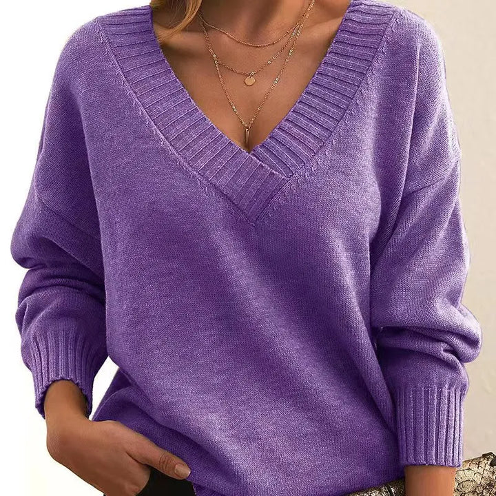Mia Stylish Soft Sweater — lifestyle shot