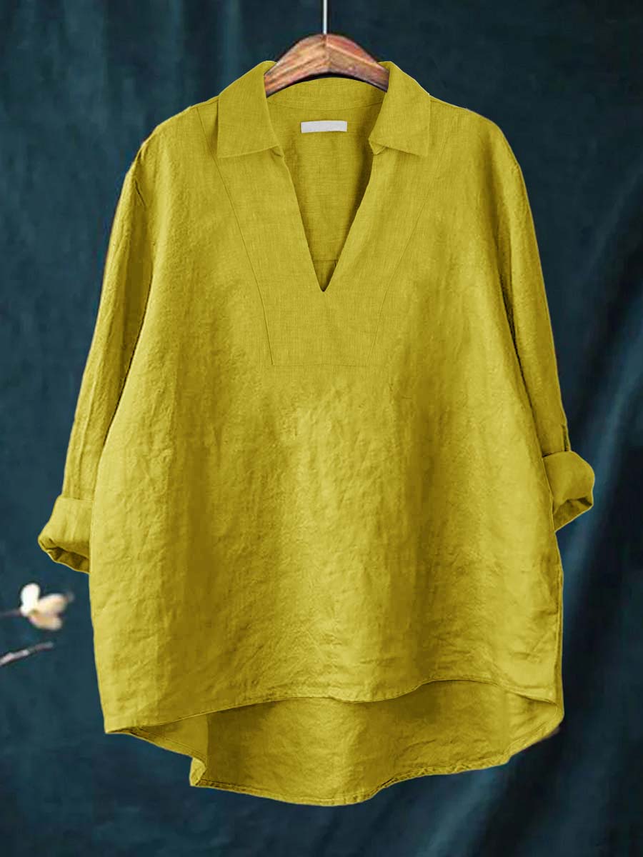 Maria Art Print Blouse — alternate view