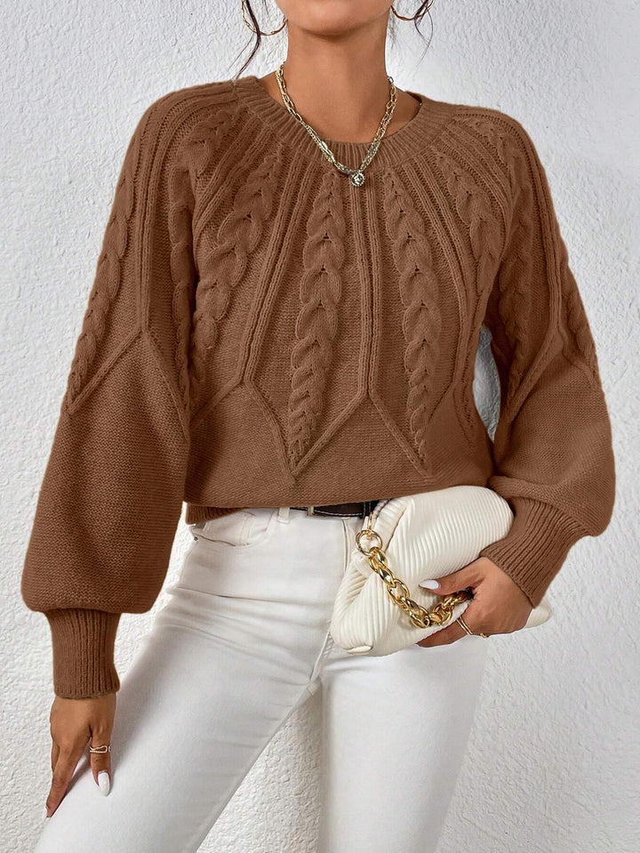 Zoe Stylish Sweater — back view
