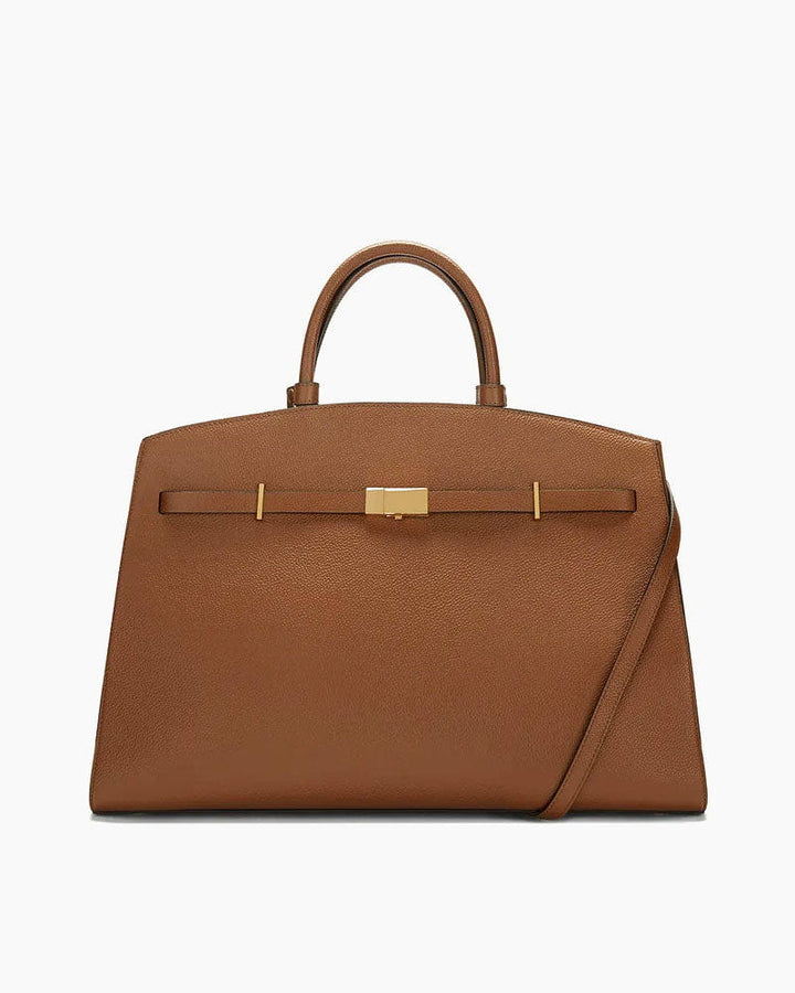 Women's Elegant Structured Top Handle Bag
