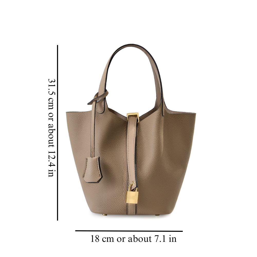 BELLATREND™ | LEATHER BUCKET HANDBAG
