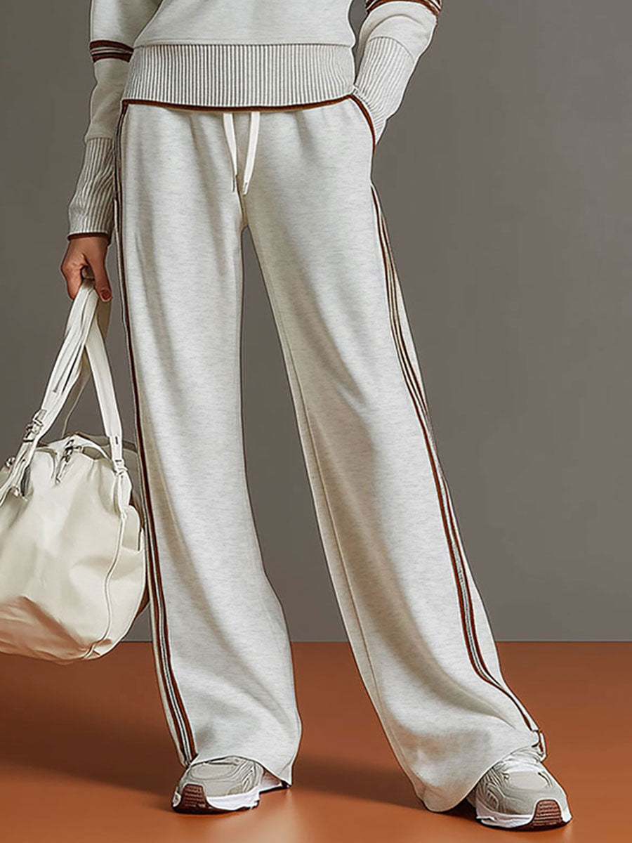 Blouse wide-leg co-ord set women – side