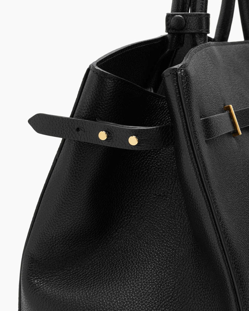 Women's Elegant Structured Top Handle Bag