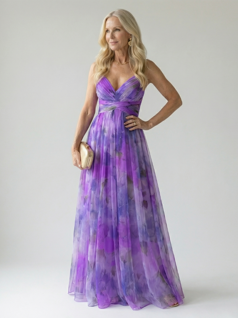 Valencia Sunset Maxi Dress