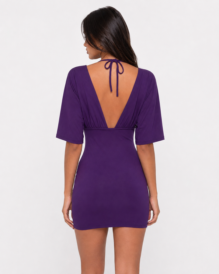 Call Me Later Mini Dress - women's mini dress, skirt detail