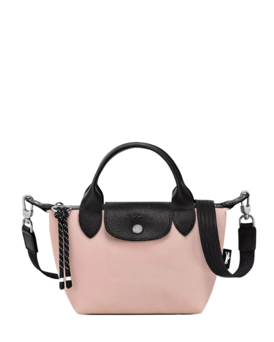 Longchamp Le Pliage Energy XS Crossbody Handbag Pink front view