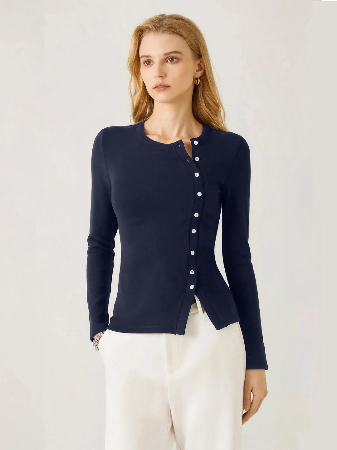 ProWarm Asymmetrical Placket Top