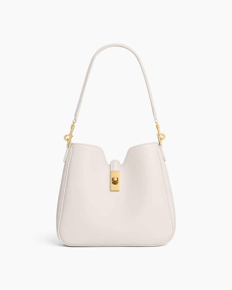Women's Daily Commute Soft Leather Hobo Shoulder Bag