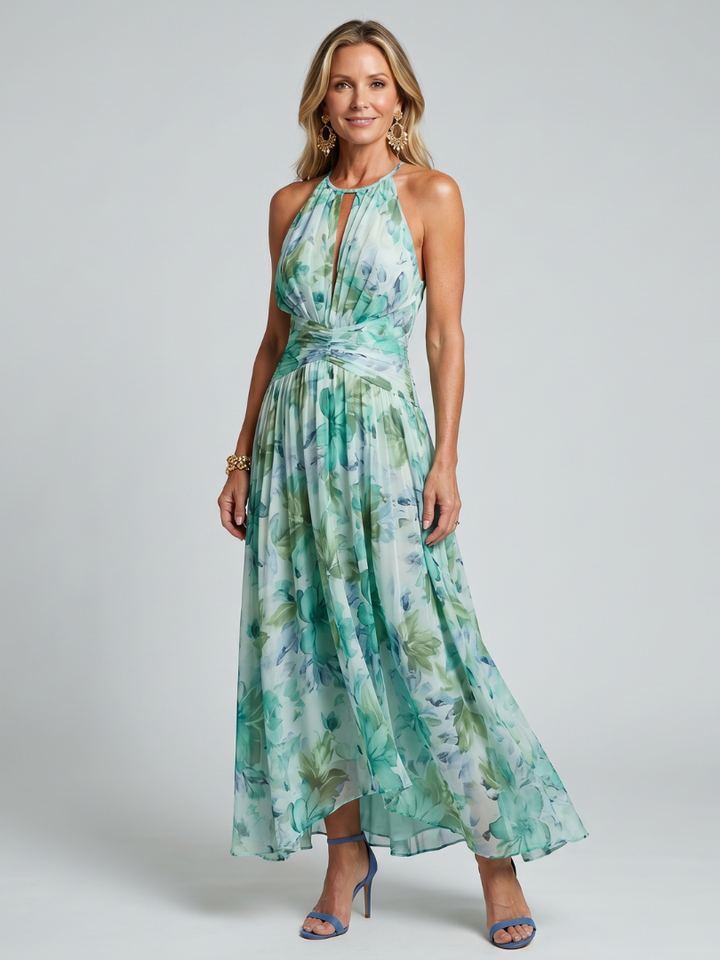 Portia Midi Dress — front view