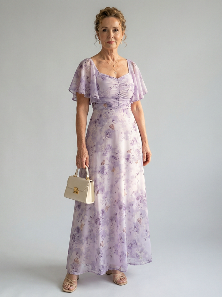 Vaelis Midi Dress — front view