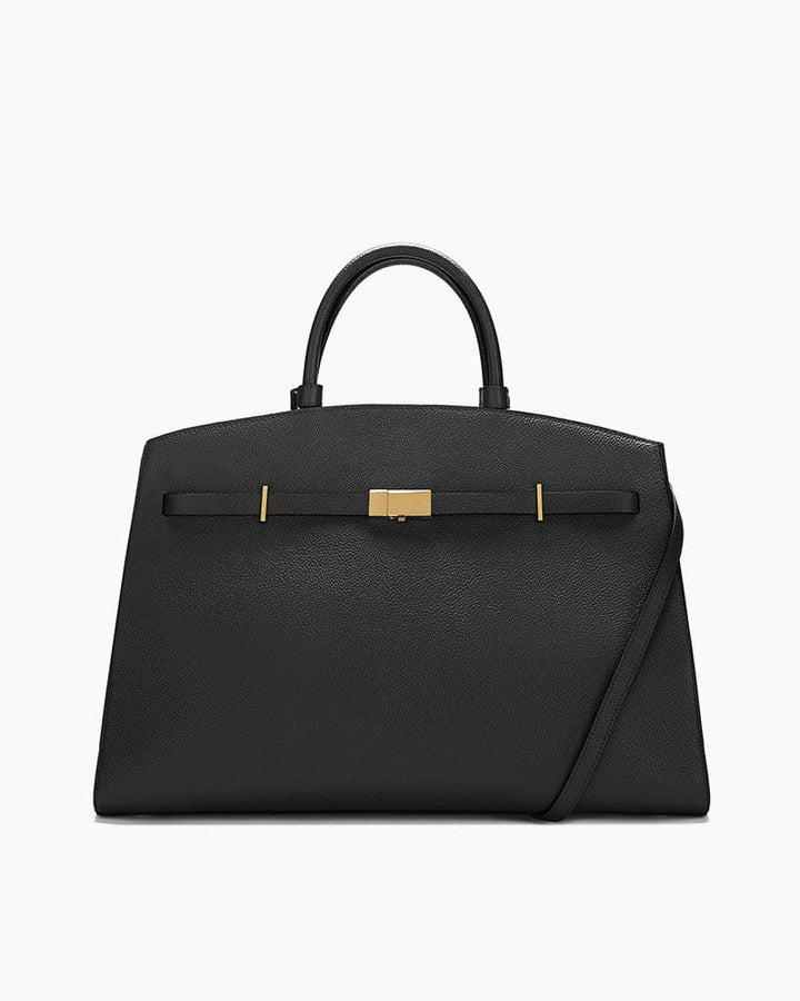 Women's Elegant Structured Top Handle Bag