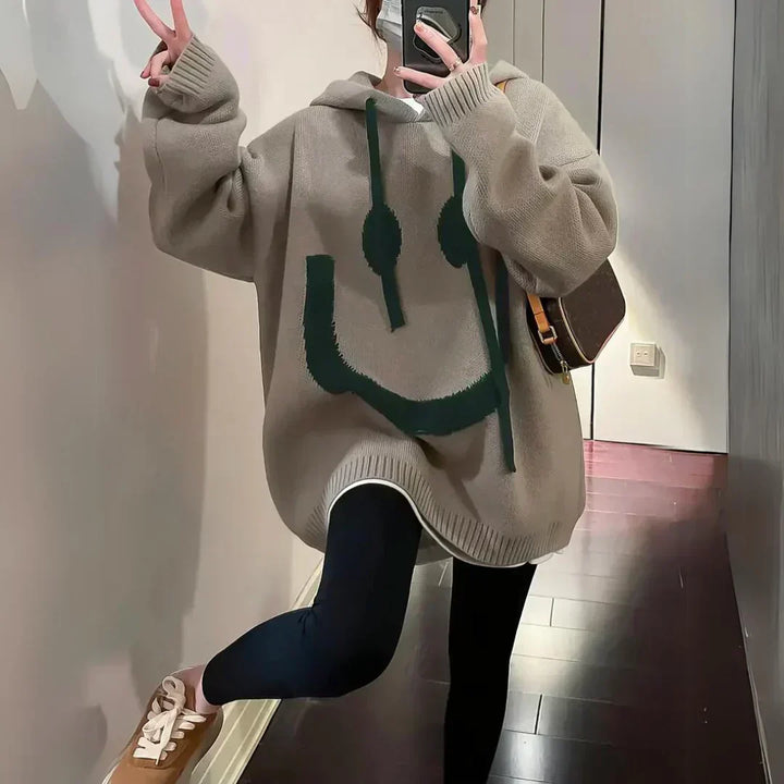 Riley Warm Lounge Hoodie — front view