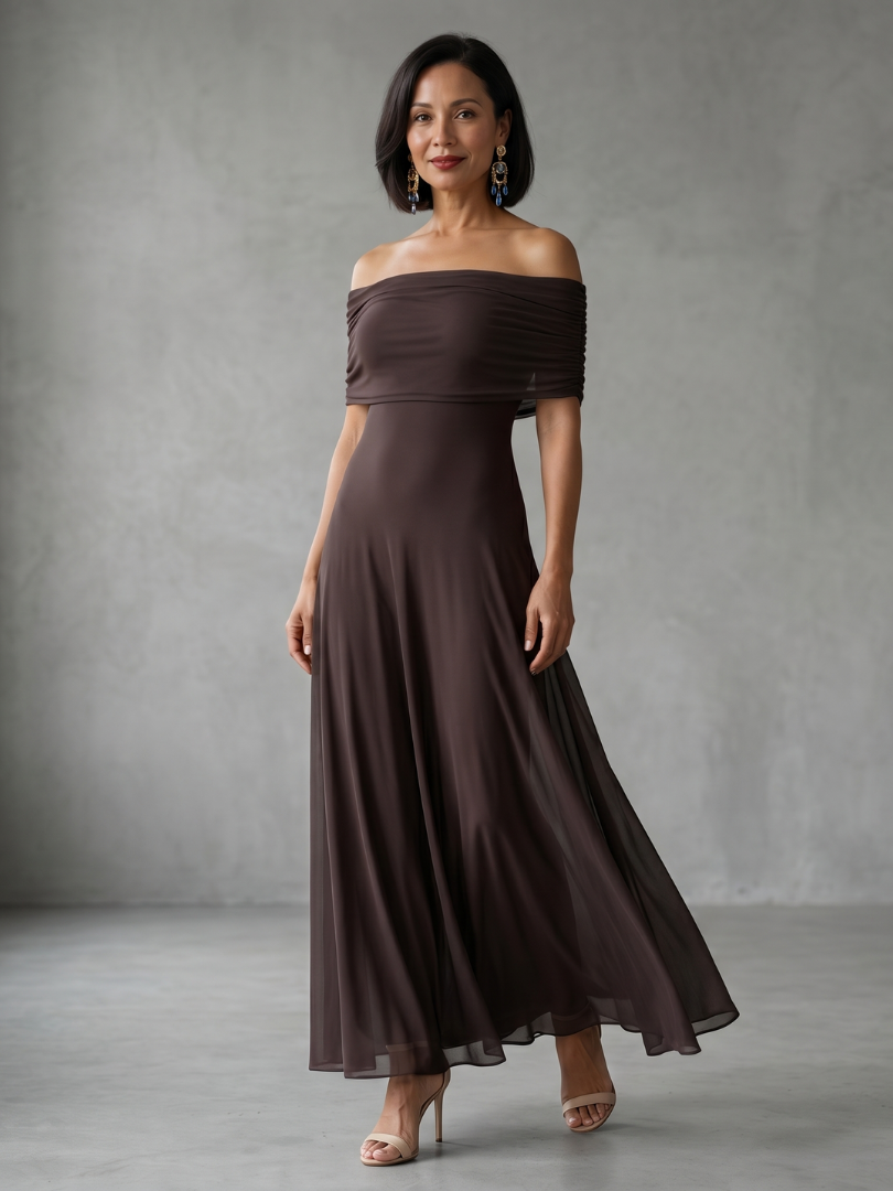 June Midi Dress — front view
