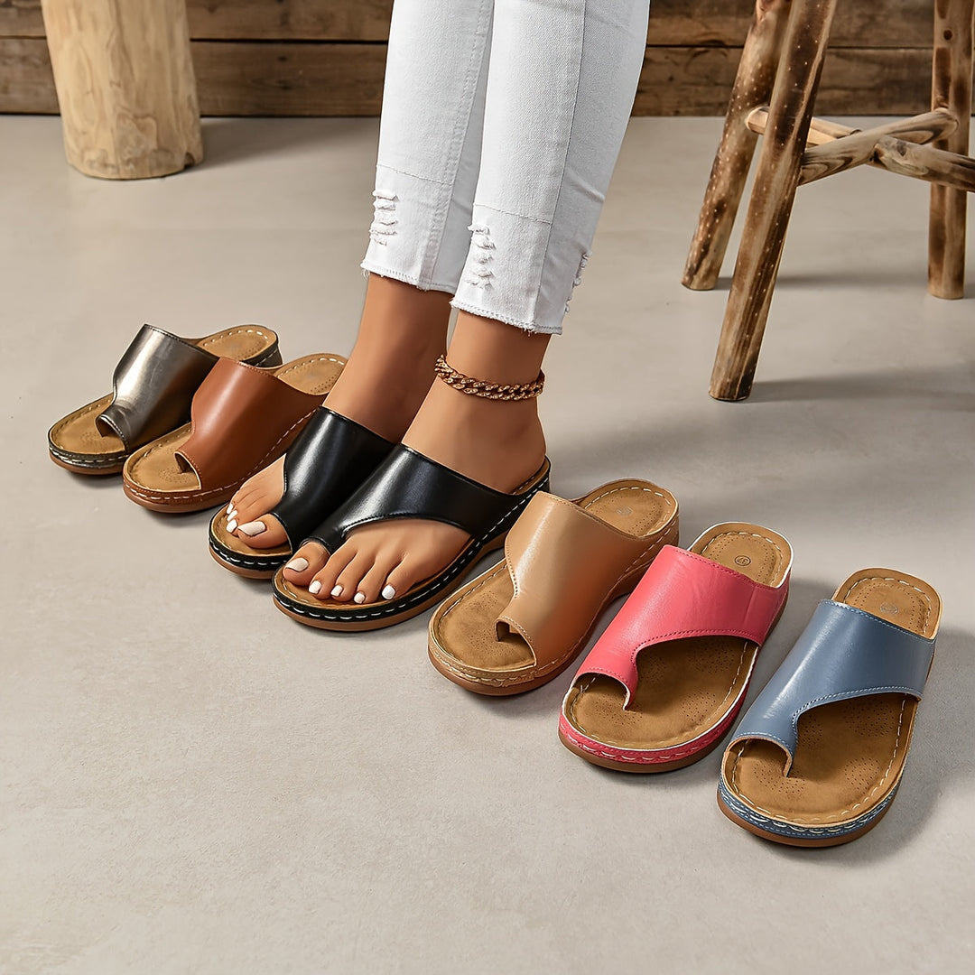 Olivia Orthopedic Sandals — side view